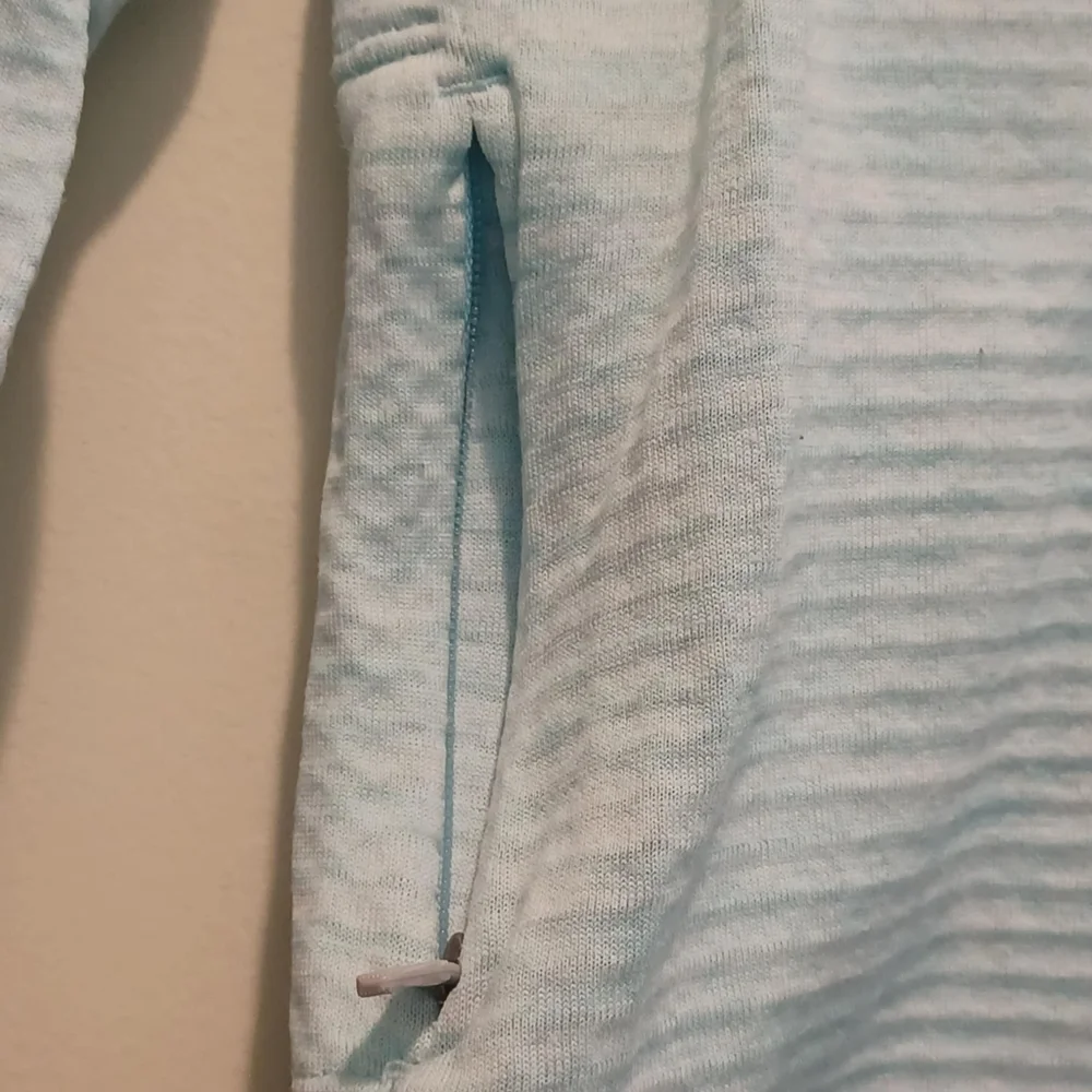 Nike Dri-Fit Running Shirt Long Sleeved Woman‎ Teal X-Small Athleisure 1/4 Zip